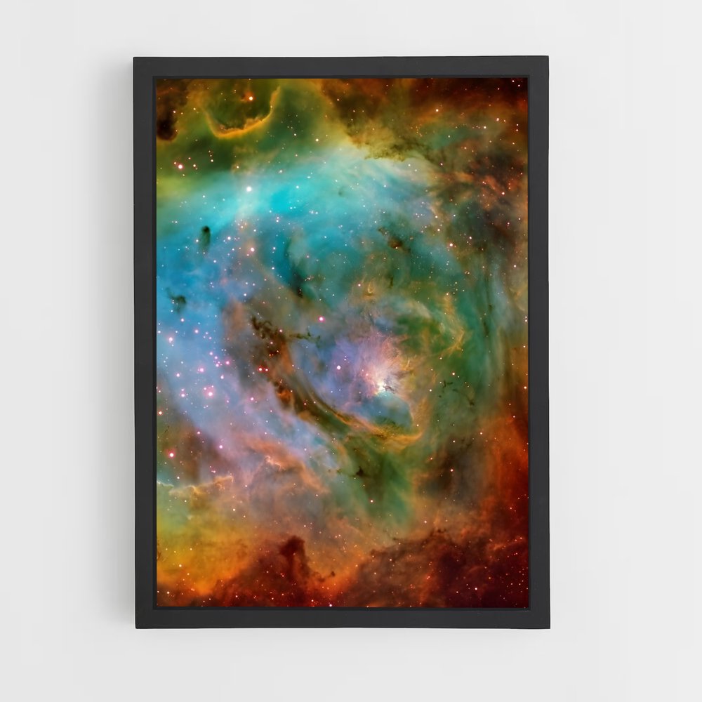 Poster Étoiles de l'Orion – affiche Nébuleuses (vue 2)